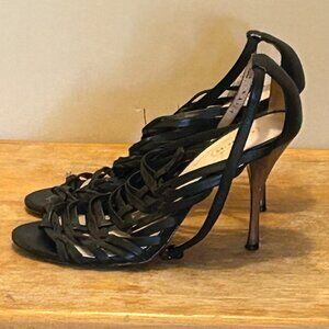Coach High Heel Gladiator Cage Sandals Stiletto